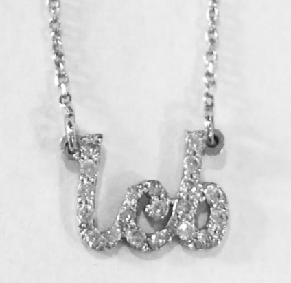 14k Yellow Gold Name Charm