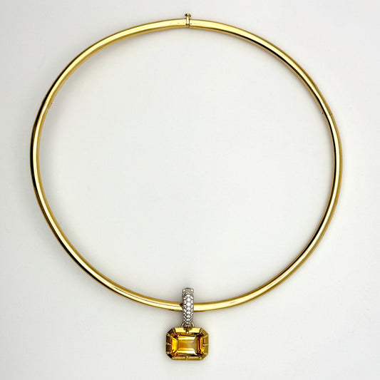 18K Eternity Choker